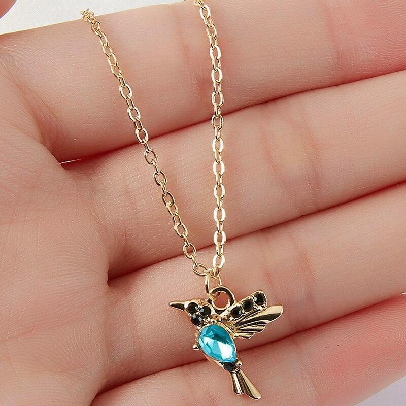 Zirconia Colibrí Collar
