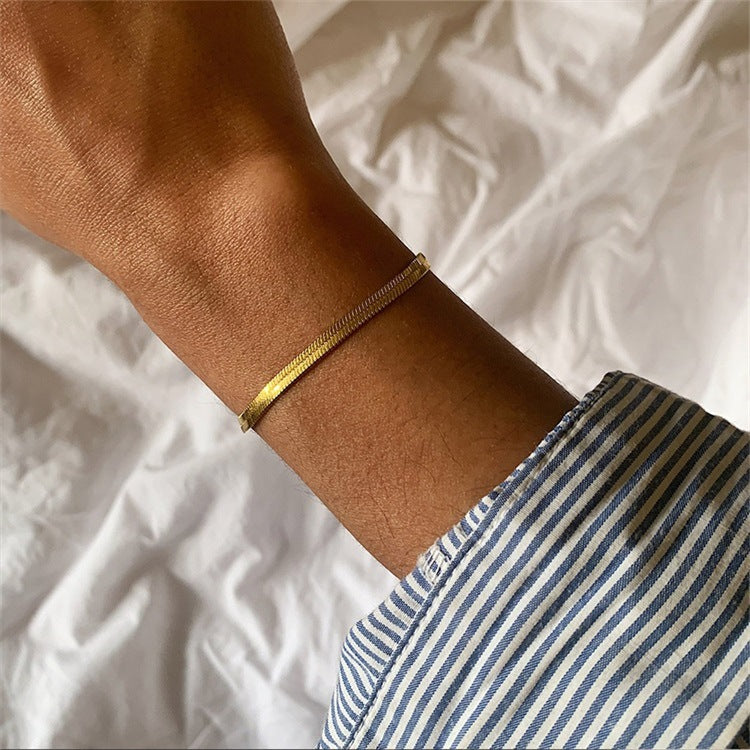 Pulsera Espiga Oro Vida