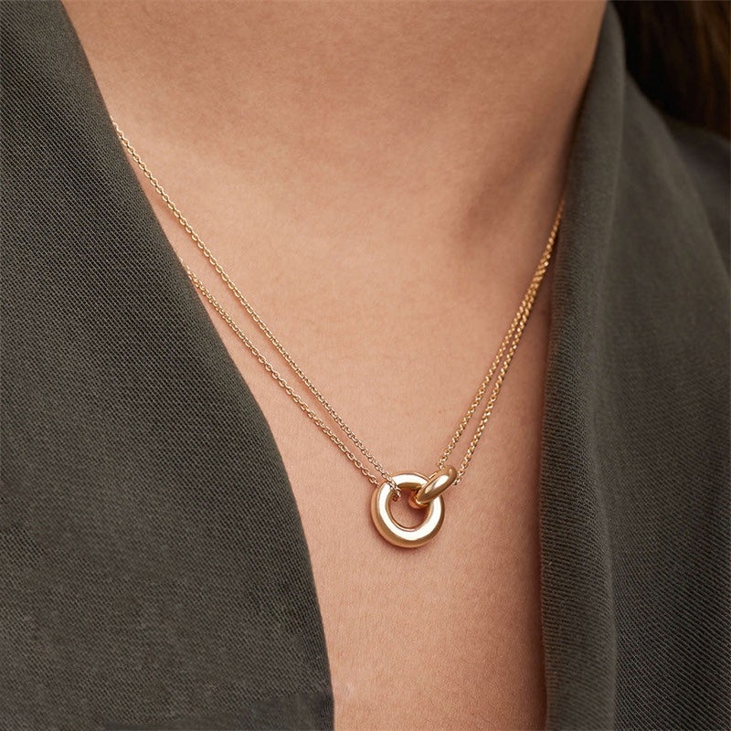 Collar de cadena dorada Harper