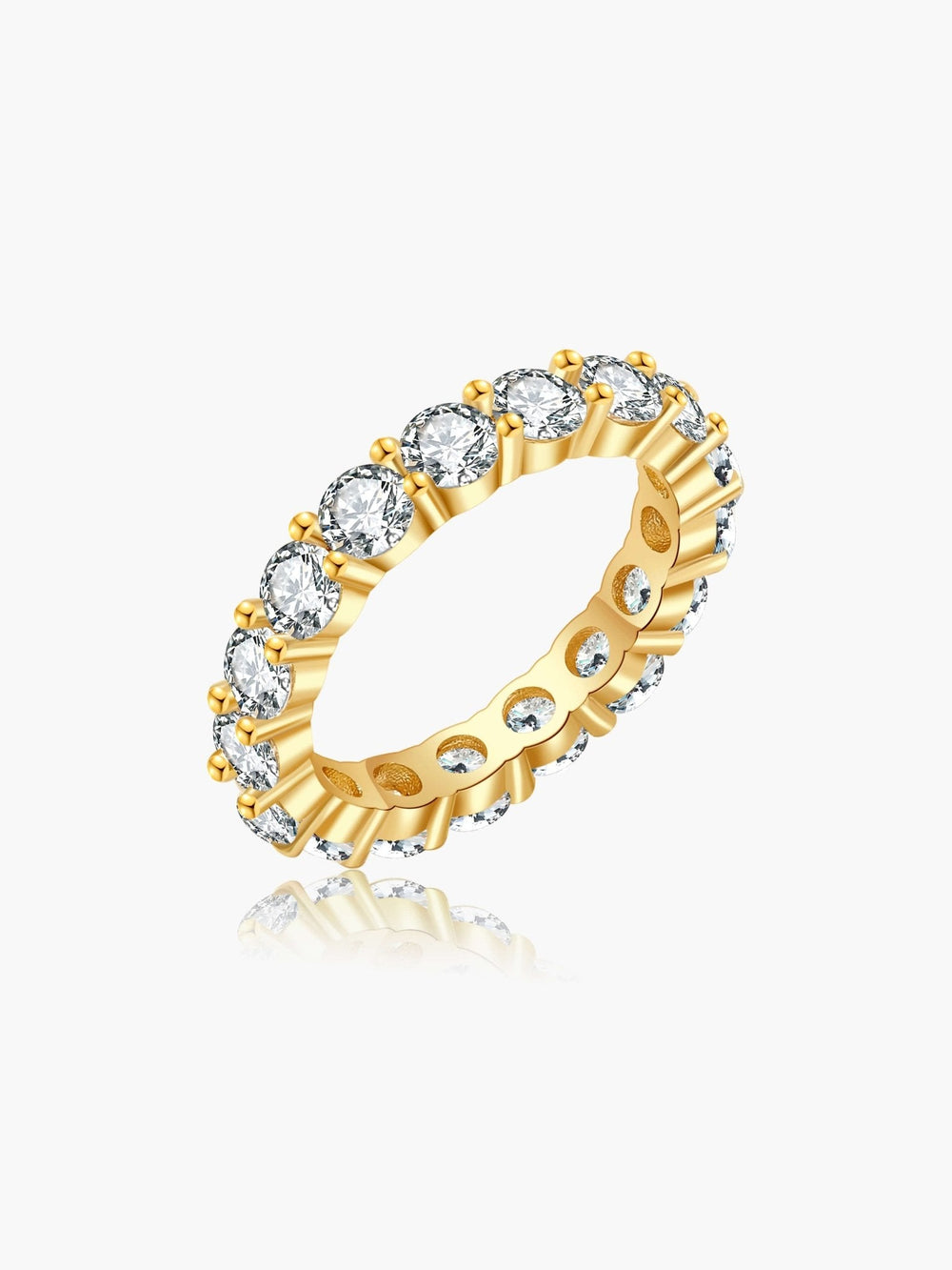 Anillo Amia con circonita radiante